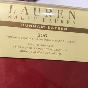 Lauren Ralph Lauren DUNHAM SATEEN King pillowcases